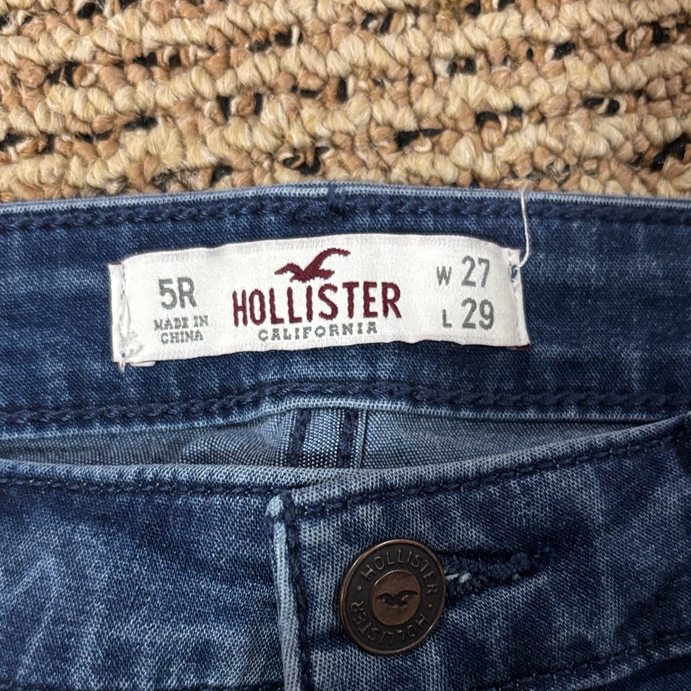 Hollister Blue Women's Jeans - Picture 5 of 6